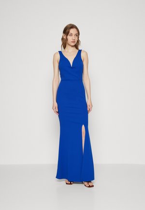 ROSIE CUT OUT - Jersey dress - electric blue