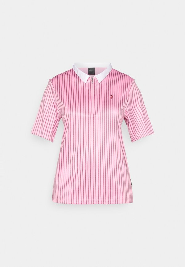 GRAPHIC ZIP - Polo shirt - morning dew4