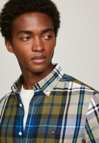 Tommy Hilfiger OXFORD - Hemd - putting green   multi