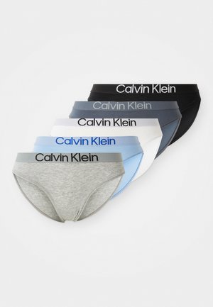 Calvin Klein Underwear EXTRA SOFT 5 PACK - Briefs - black/white/grey/eggshell