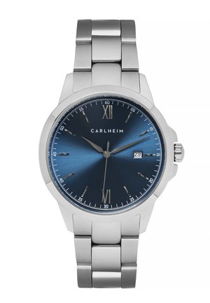 HENRI LINK - Watch - silver coloured/blue