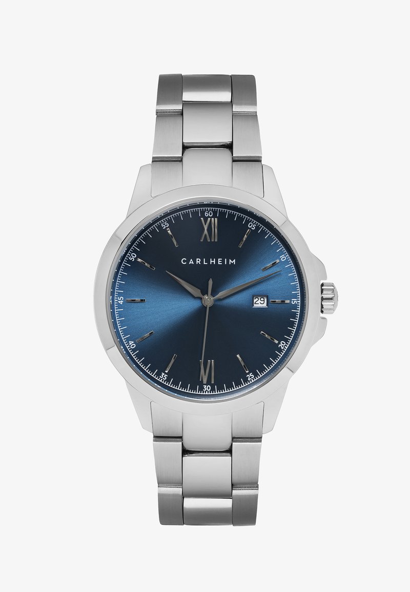 Carlheim HENRI LINK - Reloj - silver coloured/blue