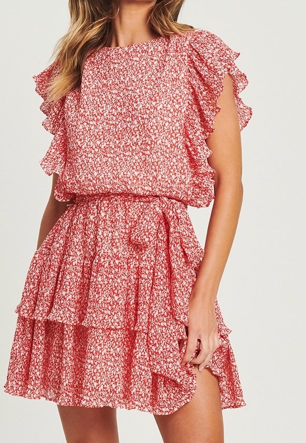 TUSSAH Vestido informal - red