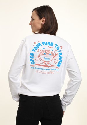 TORC TORC UNISEX OPEN YOUR MIND - Sudadera - white
