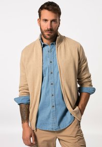 JP1880 Strickjacke - sand