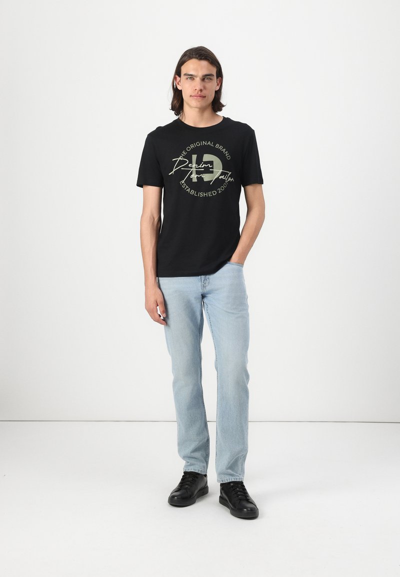 TOM TAILOR DENIM - 3 PACK - Print T-shirt - white/blue/black, Enlarge