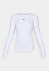 TECHFIT LONG SLEEVE TRAINING TOP - T-shirt à manches longues - white