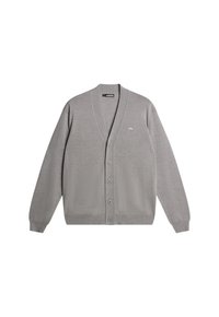 Strickjacke - light grey melange