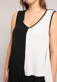 Jean Marc Philippe Blouse - noir   écru