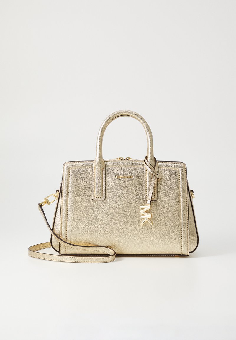 MICHAEL Michael Kors LAILA SATCHEL - Håndveske - pale gold