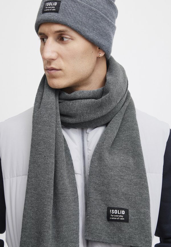 SDIRWON - Scarf - gray melange4