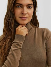 Vero Moda VMGLORY ROLLNECK  - Džemper - caribou