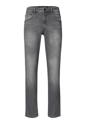 Street One MEN, SLIM LEG JEANS IM REGULAR FIT - Jean slim - mid grey random wash
