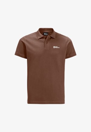 Jack Wolfskin, ESSENTIAL POLO M - Polo - dark rust