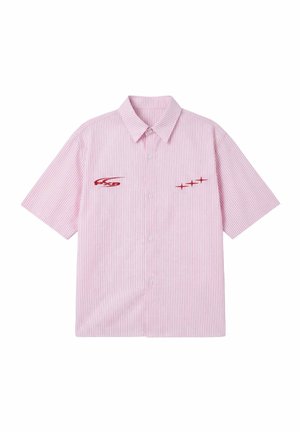 Project X Paris, CHEMISE RAYÉE À MANCHES COURTES - Overhemd - rose