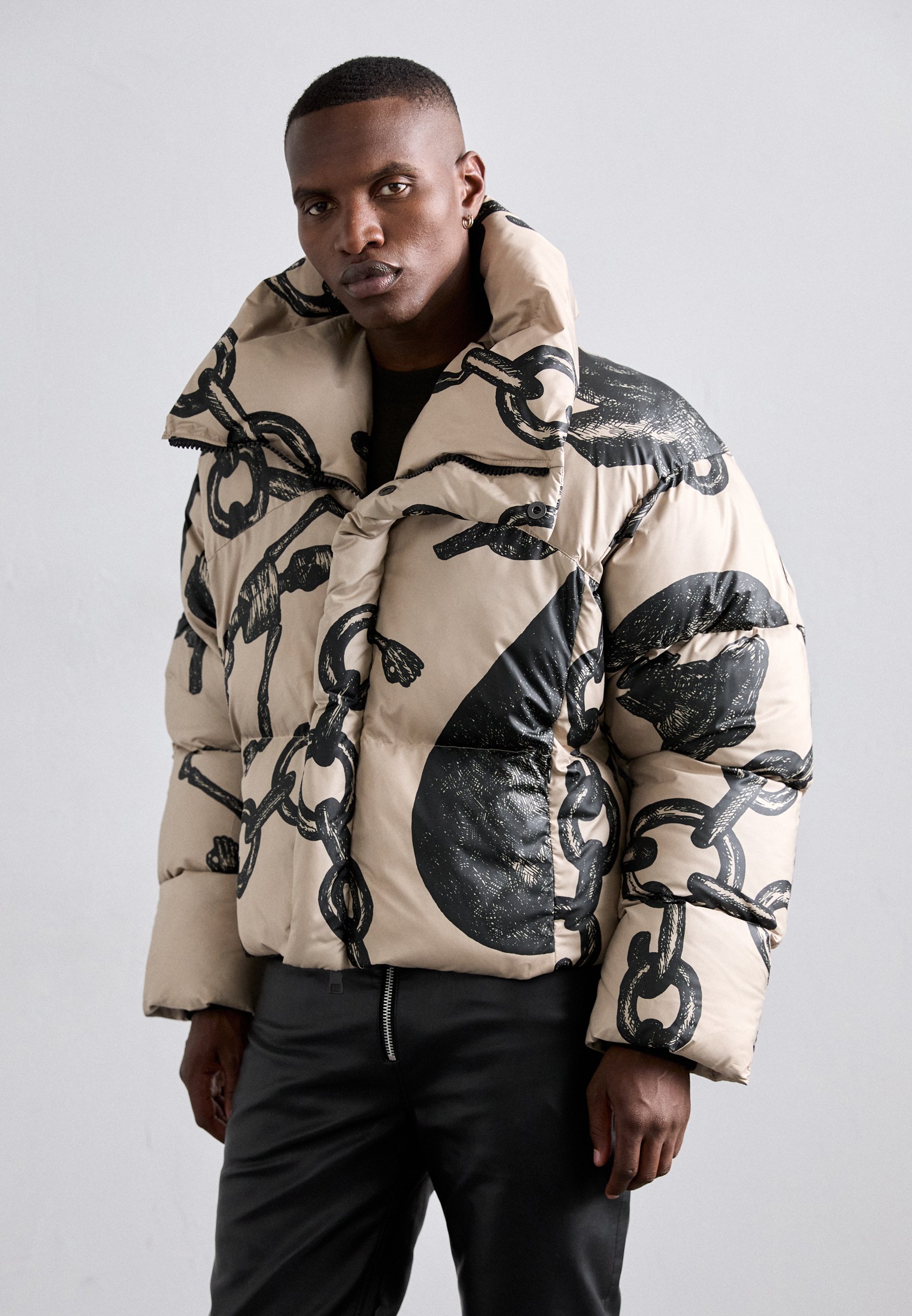 Vivienne Westwood HERO PUFFER - Winter jacket - off-white/black 