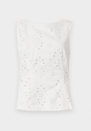 Gina Tricot, BRODERIE - Μπλούζα - offwhite