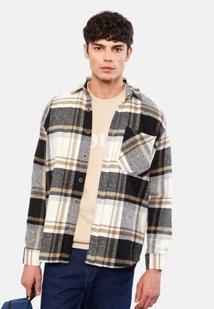 REGULAR FIT LONG SLEEVE - Summer jacket - brown