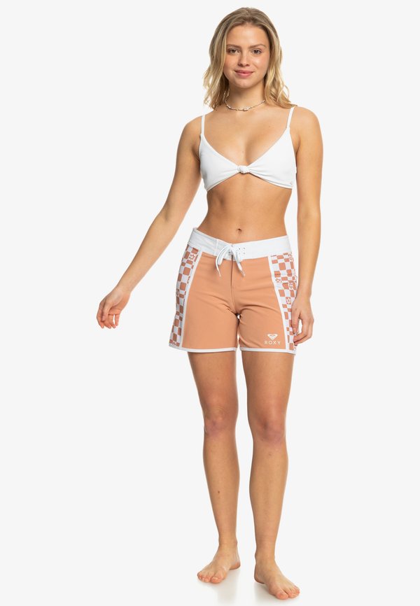 PRINTED 5 - Kurze Sporthose - cork flower box