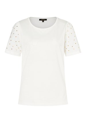KURZARM NIETEN-DETAIL - Print T-shirt - off white