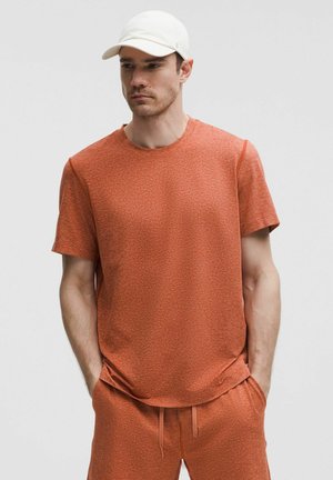 Soft Jersey Short Sleeve - T-shirt basic - heathered autumn rust heathered sedona sunset