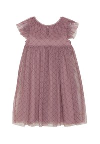 Creamie SHORT SLEEVES HEART - Cocktailklänning - woodrose