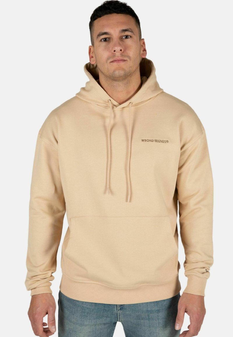 Wrong Friends NAMEN  - Jersey con capucha - beige