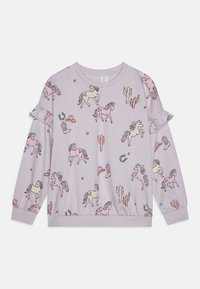 Lindex - WITH FRILL DETAIL - Sweatshirt - light dusty lilac Thumbnail Image 1