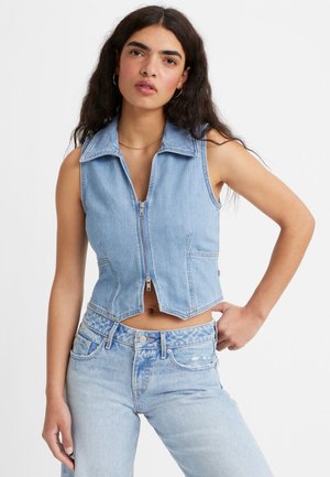 LILOU VEST - Veste sans manches - blushing don