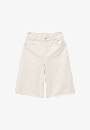 & OTHER STORIES, & OTHER STORIES DENIM KNEE-LENGTH SHORTS - Short en jean - ecru