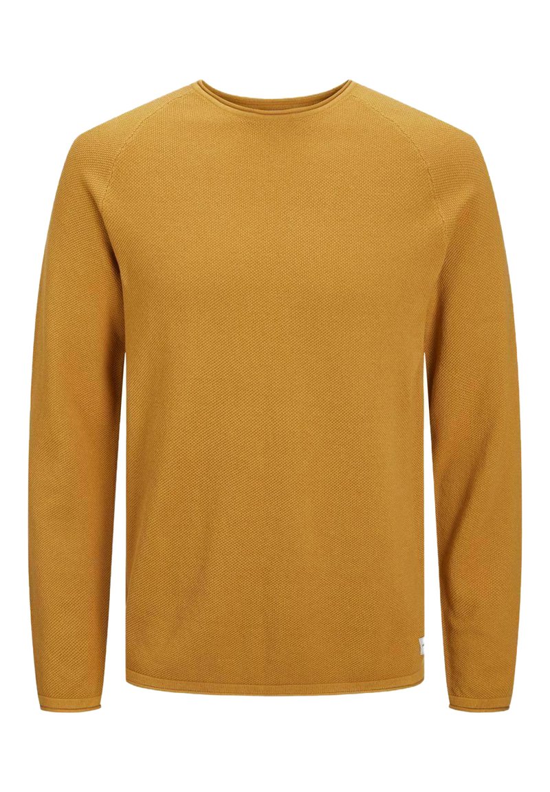 Jack & Jones - JJEHILL CREW NECK NOOS - Pullover - harvest gold, Agrandir