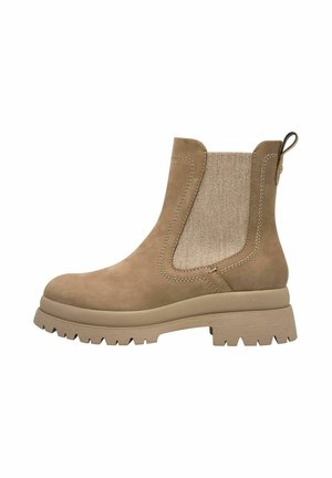 Tamaris ELEGANTE CHELSEA - Stivaletti con plateau - camel