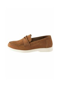 Next - CONTRAST PENNY LOAFERS - Polobotky - tan brown Miniatura obrázku 1