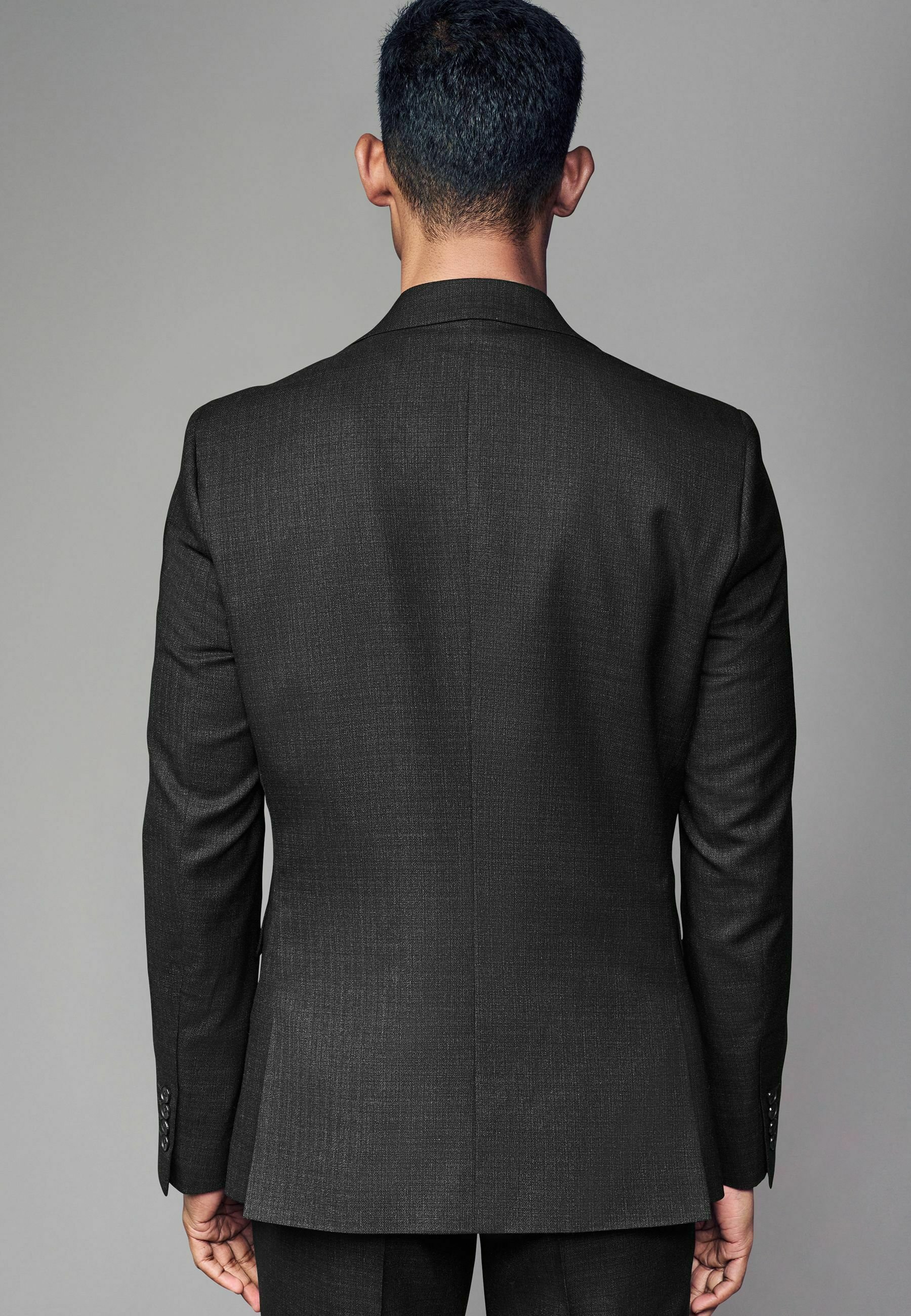 Next TEXTURED - Suit jacket - black - Zalando