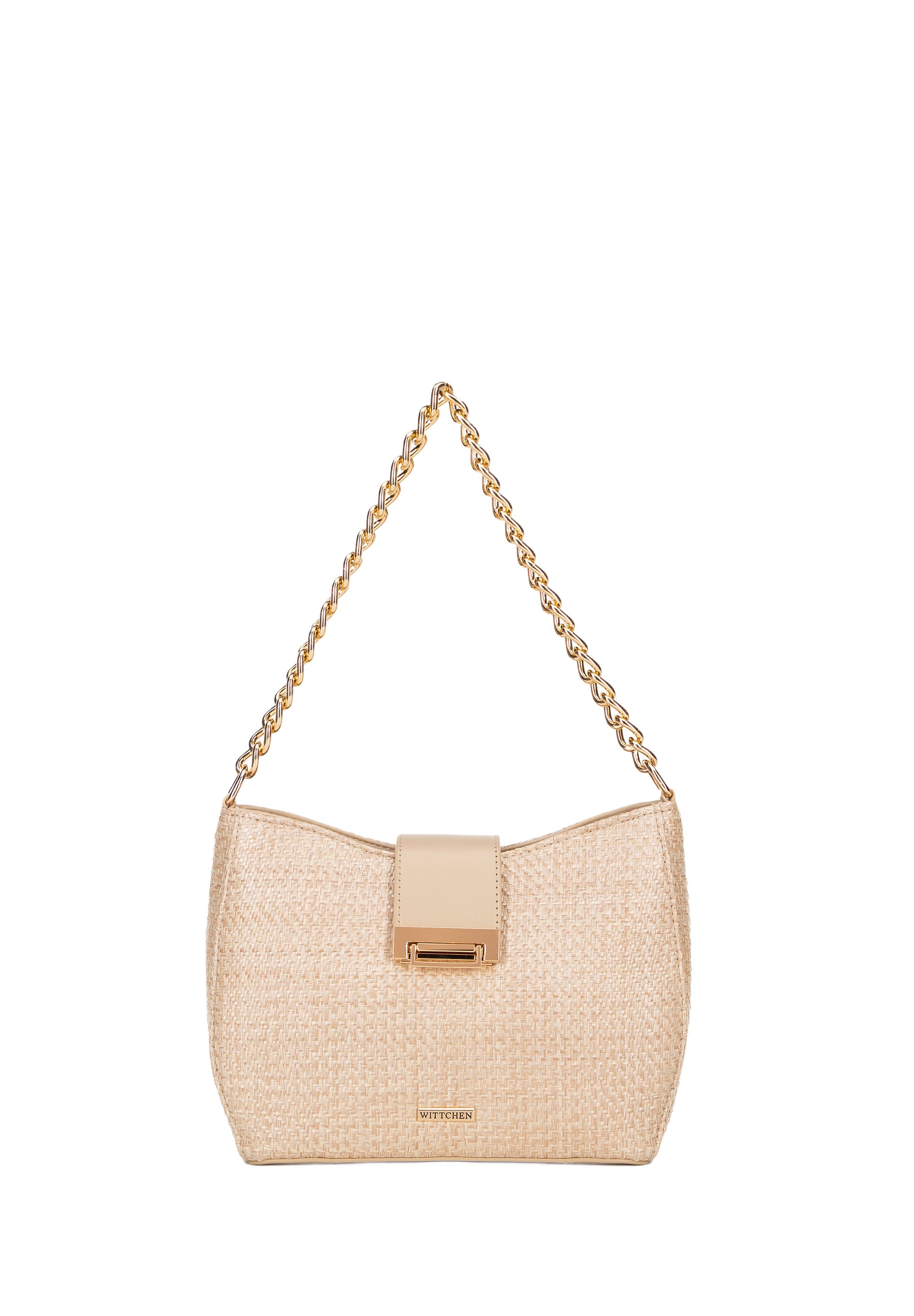 ALDO DALLOBASSI - Handbag - beige overflow/off-white - Zalando