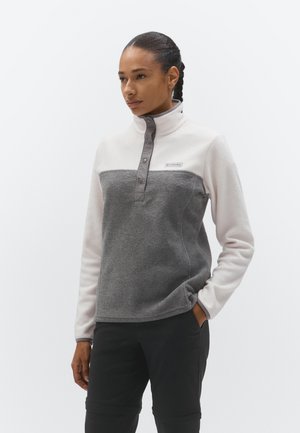 Columbia BENTON SPRINGS™ SNAP - Fleece trui - city grey heather/chalk
