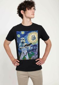 Star Wars STAR WARS: CLASSIC STORMY NIGHT UNISEX - Triko s potiskem - black
