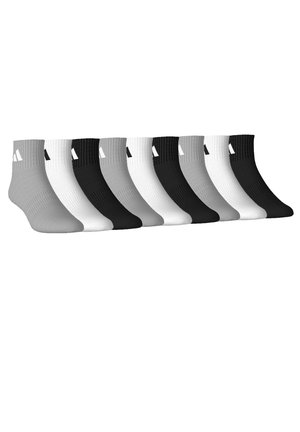 UNISEX CUSHIONED SPORTSWEAR ANKLE QUARTER 9 PAAR PACK  - Sportsocken - grey white black
