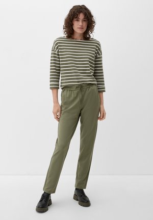 MET ELASTISCHE BAND - Jogginghose - olivgrün