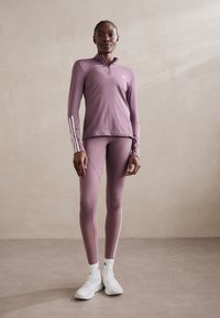 adidas Performance Långärmad tröja - shadow fig/white