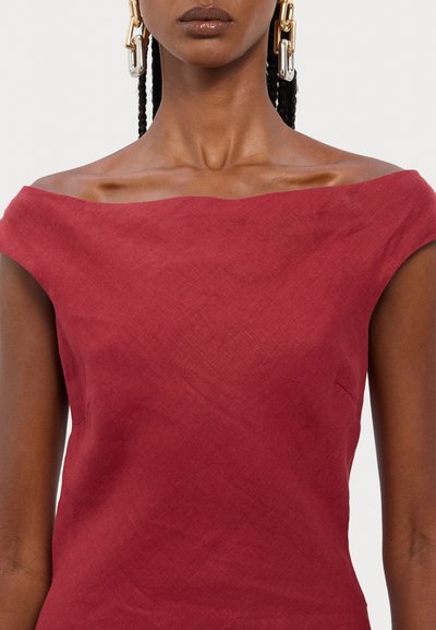 Faithfull the brand ILRIDE - Maksi garuma kleita - wine