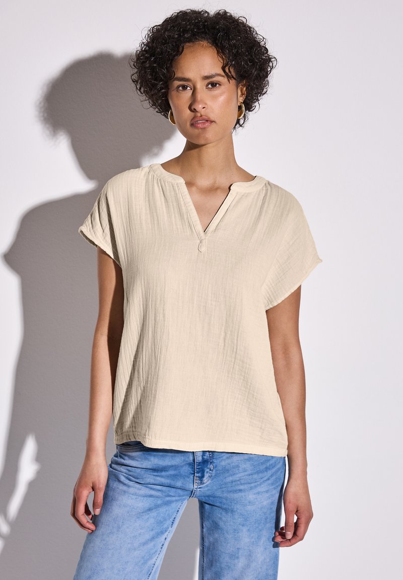 Street One Bluse - beige