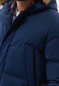 Ombre Vinterkappa /-rock - dark blue