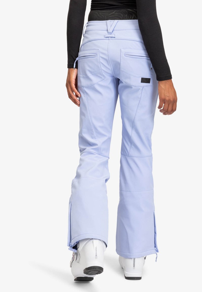 Pantalon De Neige Roxy Rising High - Décontracté Pour Femme, Coupe Ample, Denim Délavé