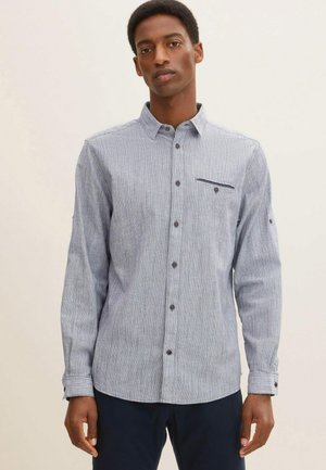 Camicia - navy pinstripe