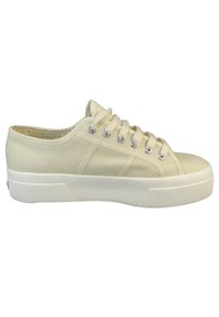 Superga LOW PLATFORM AKJ  - Sneakers laag - beige lt eggshell f avorio
