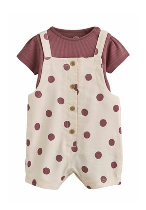 Next SET - Body - burgundy ecru spot