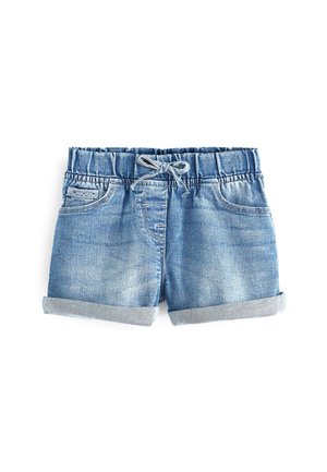Next ELASTICATED WAIST SHORTS - Džinsiniai šortai - denim dark wash
