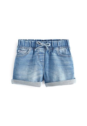 Next ELASTICATED WAIST SHORTS - Džinsa auduma šorti - denim dark wash