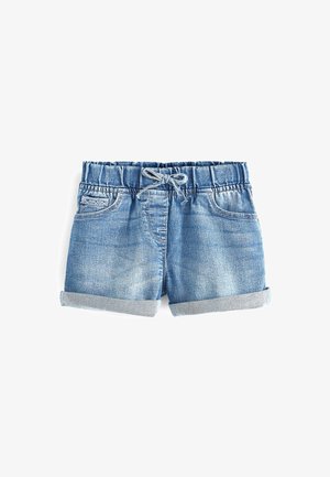 ELASTICATED WAIST SHORTS - Kratke hlače iz džinsa - denim dark wash